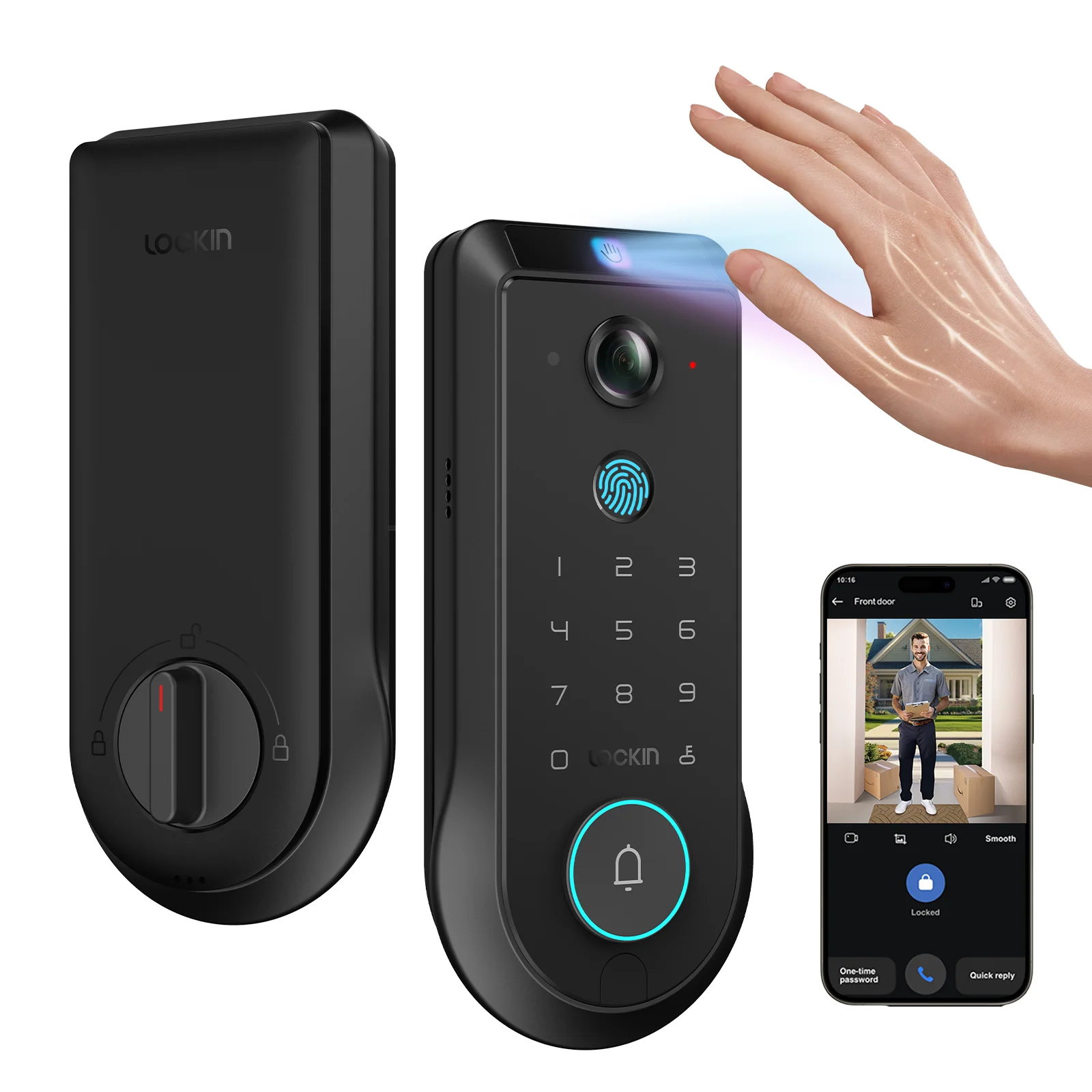 Veno Pro Palm Vein Recognition Video Smart Lock