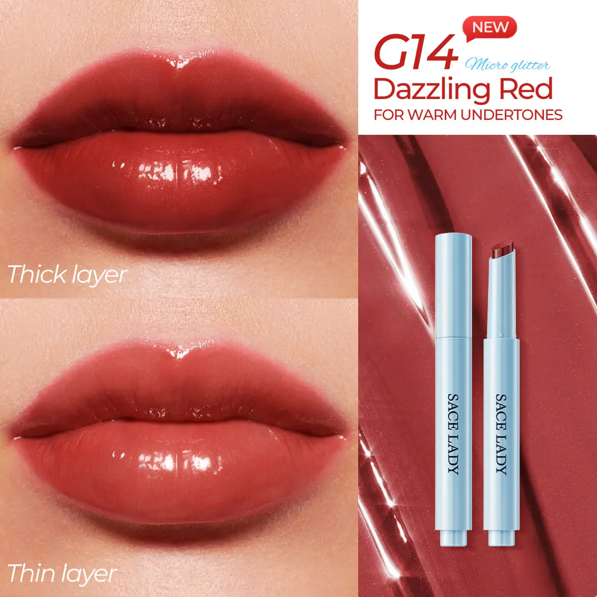 DEWY WATER TINT LIPSTICK MOISTURIZING - 14